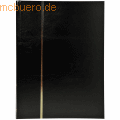 Exacompta - Briefmarkenalbum 22,5x30,5cm 48 Seiten schwarz