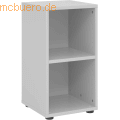 mcbuero.de - Regal 2 OH 40x40x74,8cm Grau
