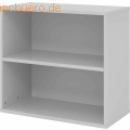 mcbuero.de - Regal 2 OH 80x40x74,8cm Grau