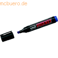 Faber Castell - Marker Uni Prockey Keilspitze 3-6mm blau