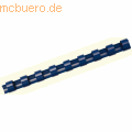Fellowes - Plastikbinderücken A4 21 Ringe blau 16mm VE=100 Stück