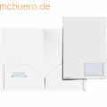 Foldersys - Angebotsmappe A4 PP vollfarbig weiß