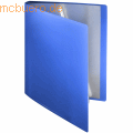 Foldersys - Sichtbuch flexibel A4 10 Hüllen PP blau
