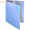 Foldersys - Sichtbuch flexibel A4 10 Hüllen PP blau transparent