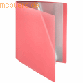 Foldersys - Sichtbuch flexibel A4 30 Hüllen PP rot transparent
