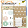 Folia - Adventskalender 24 Adventstütchen 'Nature'