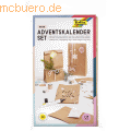 Folia - Adventskalender 'Papiertüten natur' braun