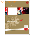 Format-X - Notenheft A4 Lineatur 12 ohne Hilfslinie 8 Blatt