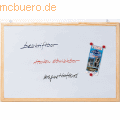 Franken - Schreibtafel CC Wandbefestigung 30x40 cm weiß