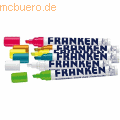Franken - Kreidemarker 2-5mm farbig sortiert VE=6 Stück