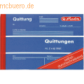Herlitz - Formularbuch Quittungsblock A6 VE=2x40 Blatt
