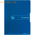 Herlitz - Sichtbuch PP A4 20 Hüllen 'Zeugnisse' blau to go