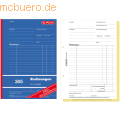 Herlitz - Formularbuch Rechnung A5 305 2x40 Blatt selbstdurchschreibend 4er