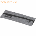 Herlitz - Utensilientasche 17,5x9x1,5cm A6 grau