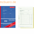 Herlitz - Formularbuch Lieferschein A6 202 2x40 Blatt selbstdurchschreibend