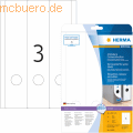 HERMA - Ordneretiketten weiß Movables/ablösbar 61x297mm Special A4 VE=75