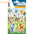 HERMA - Schmucketikett Magic Dinokinder 1 Blatt
