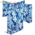 HERMA - Motiv-Ordner A4 7cm Blue Flowers