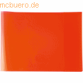 HERMA - Heftschoner Transparent Plus A5 quer rot