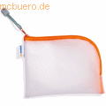 HERMA - Universaltasche A6 19x14cm transparent/orange