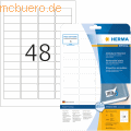 HERMA - Etiketten weiß Movables/ablösbar 45,7x21,2mm Special A4 VE=1200St
