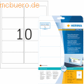 HERMA - Etiketten weiß Movables/ablösbar 96x50,8mm Special A4 VE=250 Stück