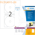 HERMA - CD-Etiketten Maxi weiß Durchmesser 116mm Special A4 VE=200 Stück