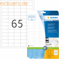HERMA - Etiketten weiß 38,1x21,2mm Premium A4 VE=1625 Stück
