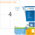 HERMA - Etiketten weiß 105x148mm Premium A4 VE=400 Stück