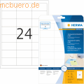 HERMA - Etiketten Folie transparent 66x33,8mm Special A4 LaserCopy VE=600 Stück
