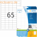 HERMA - Etiketten weiß 38,1x21,2mm Premium A4 VE=1625 Stück