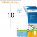 HERMA - Etiketten weiß 83,8x50,8mm Premium A4 VE=250 Stück
