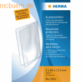 HERMA - Ausweishülle 2xDIN A7 Klapphülle