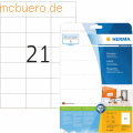 HERMA - Etiketten weiß 70x42,3mm Premium A4 VE=525 Stück