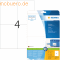 HERMA - Etiketten weiß 105x148mm Premium A4 VE=100 Stück