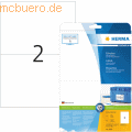 HERMA - Etiketten weiß 210x148mm Premium A4 VE=50 Stück