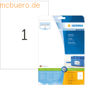 HERMA - Etiketten weiß 210x297mm Premium A4 VE=25 Stück