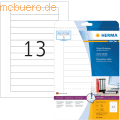 HERMA - Video-Etiketten (Rücken) weiß 147,3x20mm Special A4