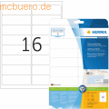 HERMA - Etiketten weiß 99,1x33,8mm Premium A4 VE=400 Stück