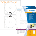 HERMA - CD-Etiketten Maxi weiß Durchmesser 116mm Special A4 VE=50 Stück