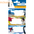 Herma - Buchetiketten Vario Schule Mountainbike 3 Blatt