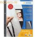 HERMA - Fotokarton 230x297mm schwarz VE=20 Blatt