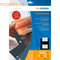 HERMA - Fotophan-Sichthüllen 10x15cm quer schwarz VE=10 Hüllen