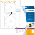 HERMA - CD-Etiketten Maxi weiß Durchmesser 116mm Special A4 VE=20 Stück