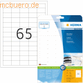 HERMA - Etiketten weiß 38,1x21,2mm Premium A4 VE=650 Stück