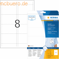 HERMA - Einsteck-Namensschilder A4 90x60mm 200 Stück (25 Blatt)