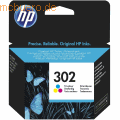 HP - Tintenpatrone HP Nr. 302 F6U65AE 3-farbig