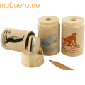 Kum - Spitzdose Öko 1 Holz Designs sortiert
