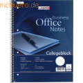 Landre - Collegeblock Office A4+ 80 Blatt 70 g/qm 4-fach gelocht liniert