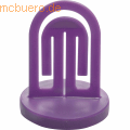 Laurel - Konzepthalter mit Metallfuß violett
